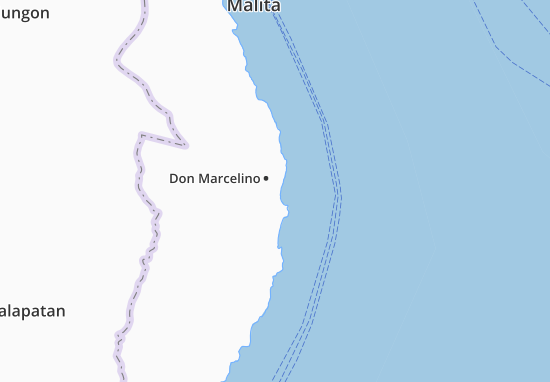 Kaart Plattegrond Don Marcelino