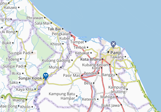 Mapa Kampung Ana
