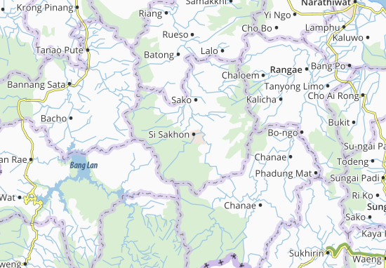 Mapa Si Sakhon