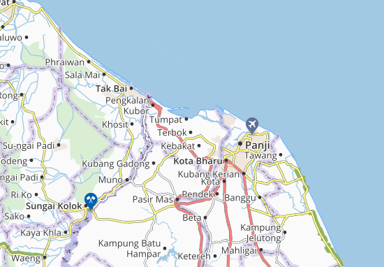 Mapa Kampung Telok