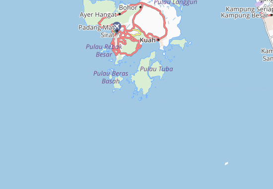 Mapa Pulau Tajal