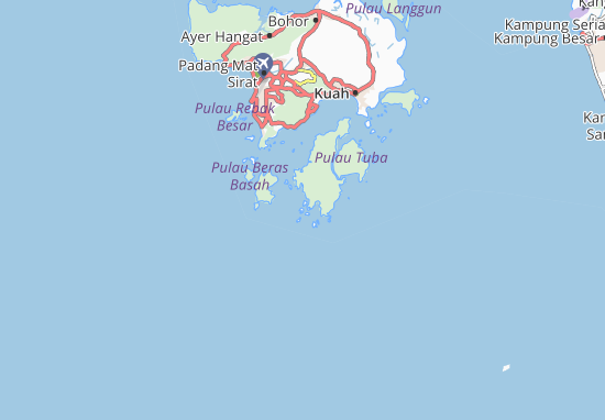 Mapa Pulau Gubang Laut