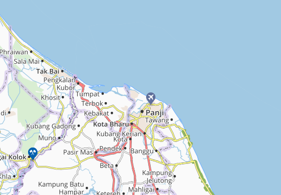 Mapa Kampung Badang