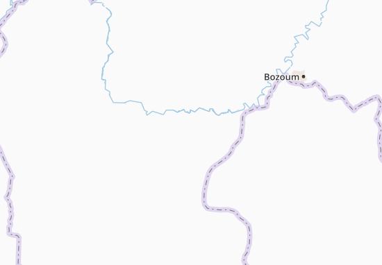 Kaart Plattegrond Bougango