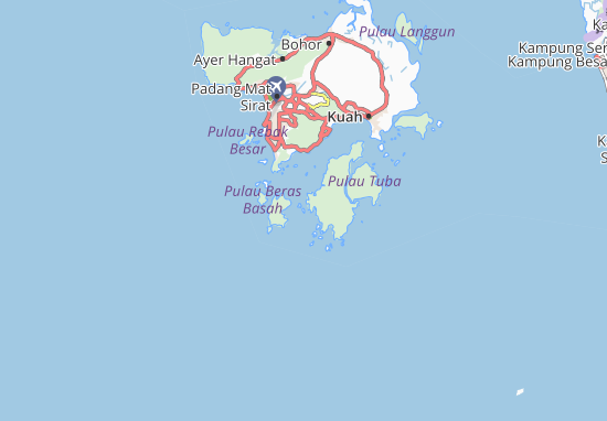 Karte Stadtplan Pulau Kukos
