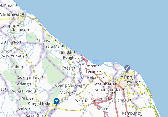 Mapa Pulau Ubi