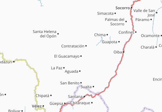 Mapa El Guacamayo