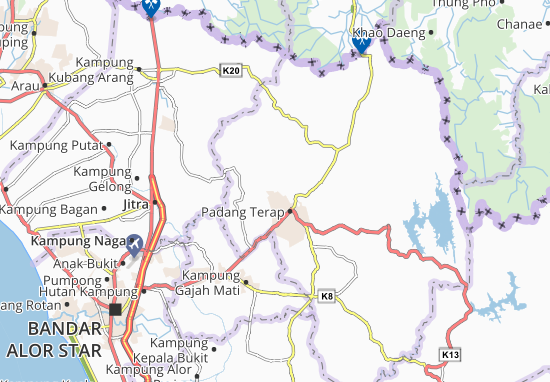 Mapa Kampung Petani