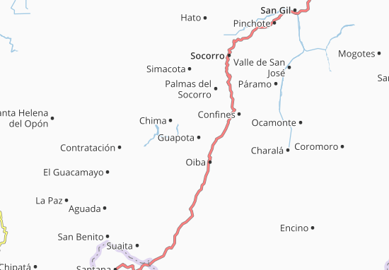 Mapa Guapota
