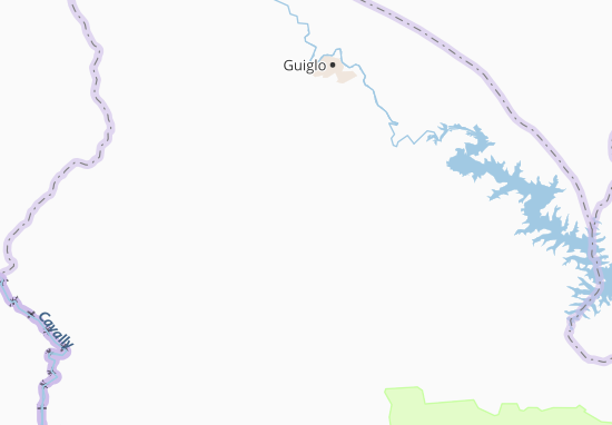 Mapa Ditroudra-Béoué