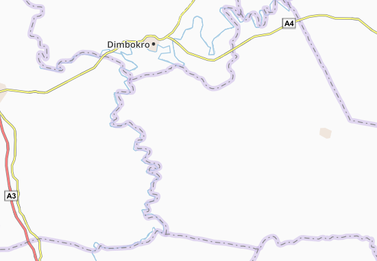Karte Stadtplan Sandiébu