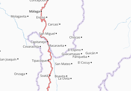 Karte Stadtplan Macaravita