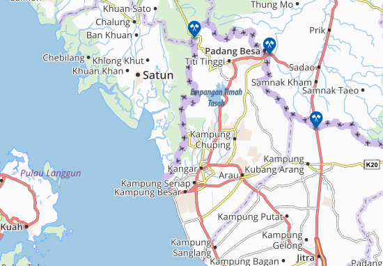 Kurong Batang Map
