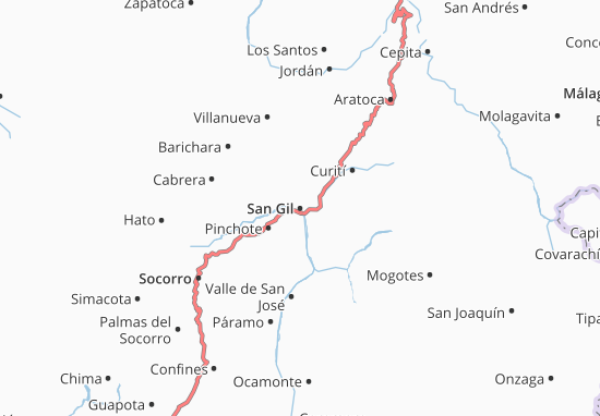 Mapa San Gil