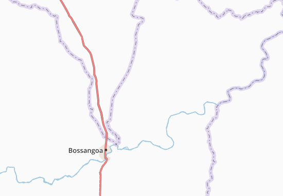 Karte Stadtplan Boukouna