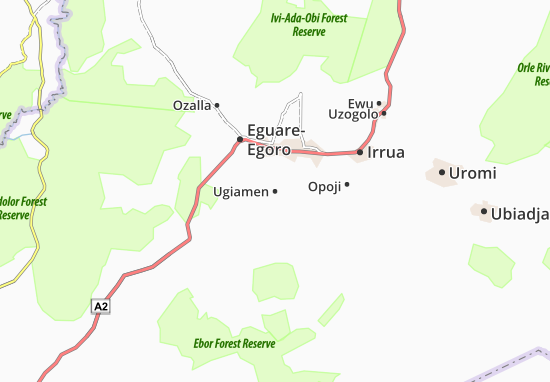Ugiamen Map
