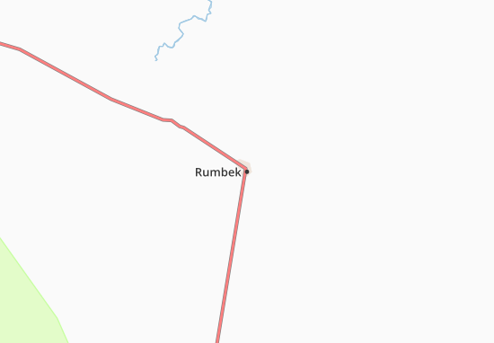Mapa Rumbek