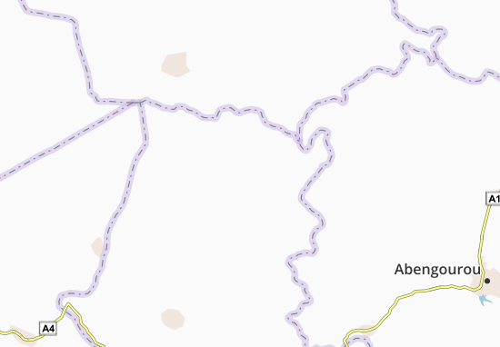 Karte Stadtplan Aorobo