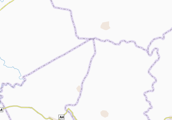 Mapa Brou akpaousso