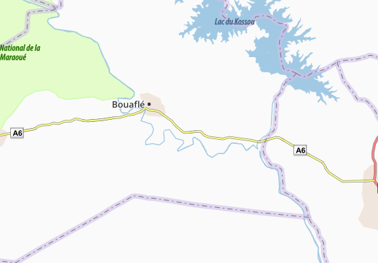 Kaart Plattegrond Koudougou