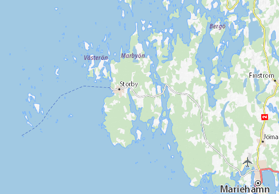 Mapa Eckerö