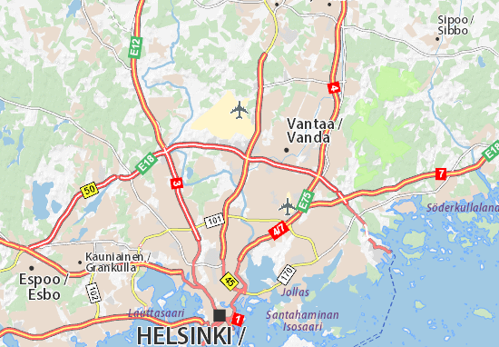 MICHELIN Tapaninkylä map - ViaMichelin