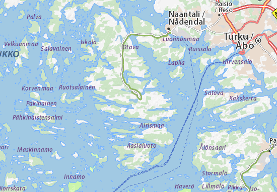 MICHELIN Rymättylä map - ViaMichelin