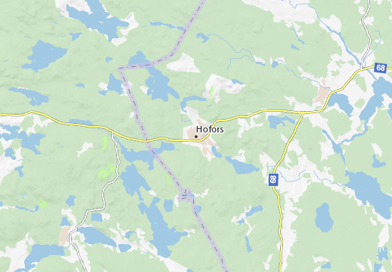 Mapa Hofors