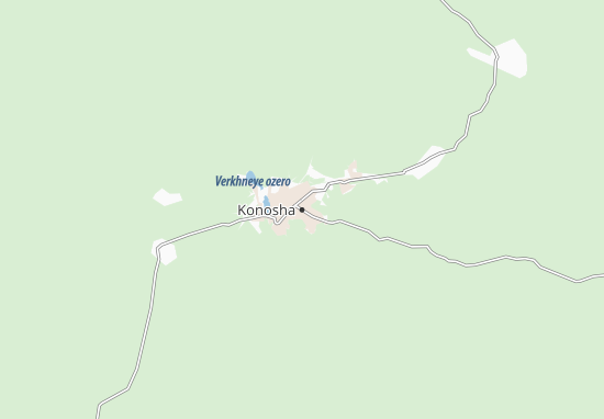 Mapa Konosha