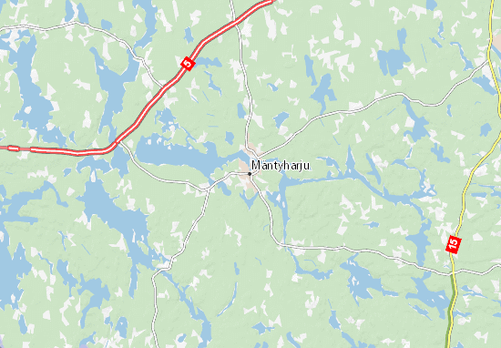 Mapa Mäntyharju