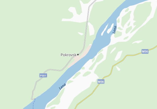 Mapa Pokrovsk