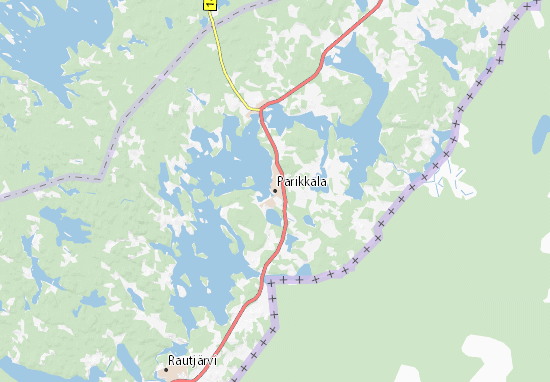 Karte Stadtplan Parikkala