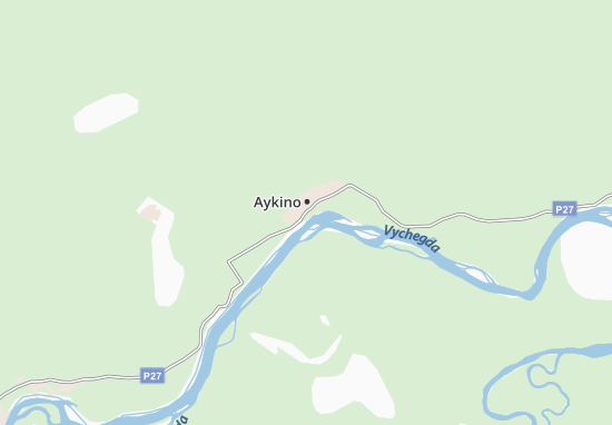 Mapa Aykino