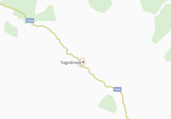 Mapa Yagodnoye