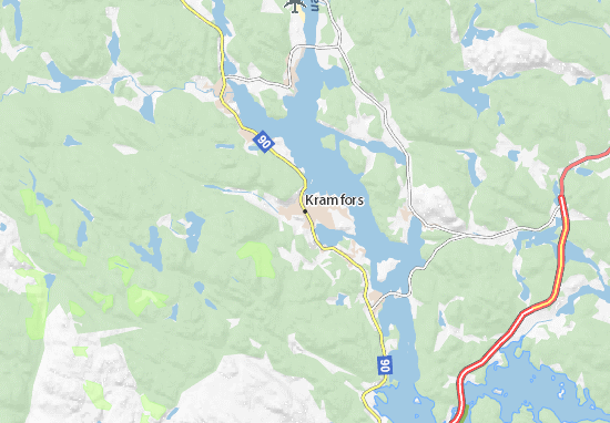 Karte Stadtplan Kramfors