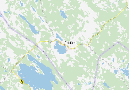 Mapa Reisjärvi