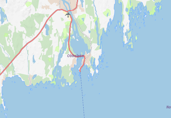 Mapa Holmsund