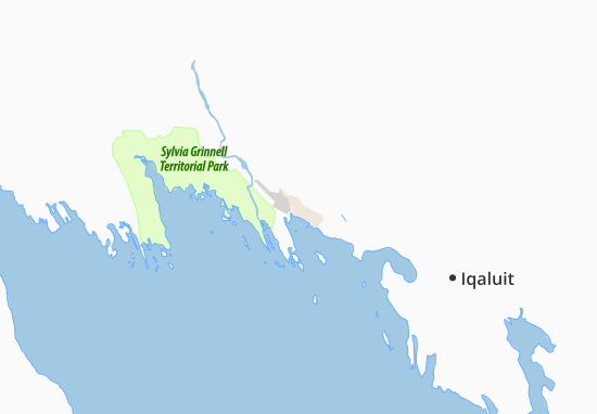 Mapa Iqaluit