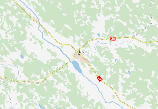 Mapa Nivala