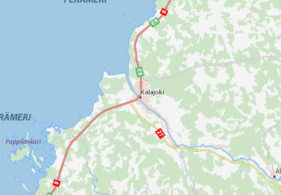 Karte Stadtplan Kalajoki