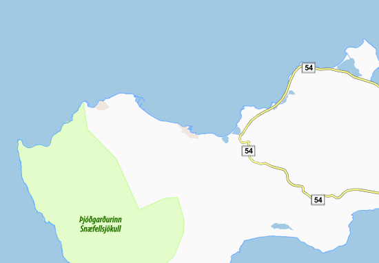 Mapa Olafsvík