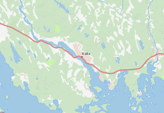 Mapa Kalix