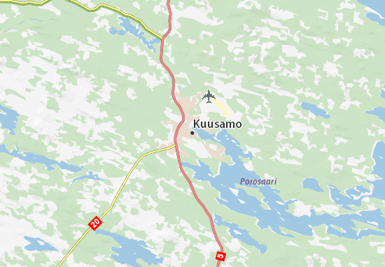 Mappe-Piantine Kuusamo