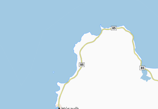 Mapa Hallbjarnarstaðir