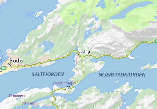 Mapa Løding