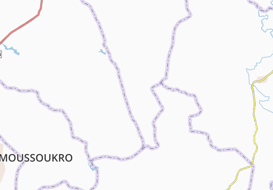 Mapa Ti-Ngan-Okoukro