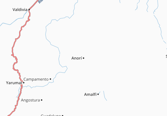 Kaart Plattegrond Anorí