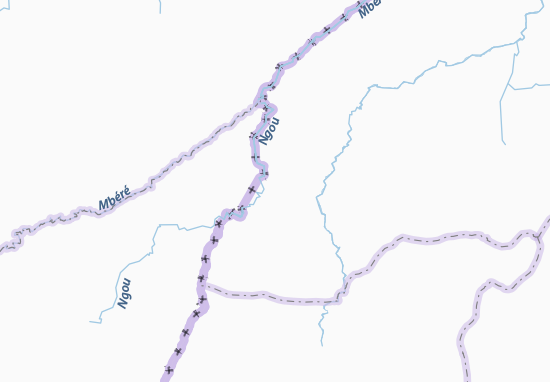 Mapa Bougoui
