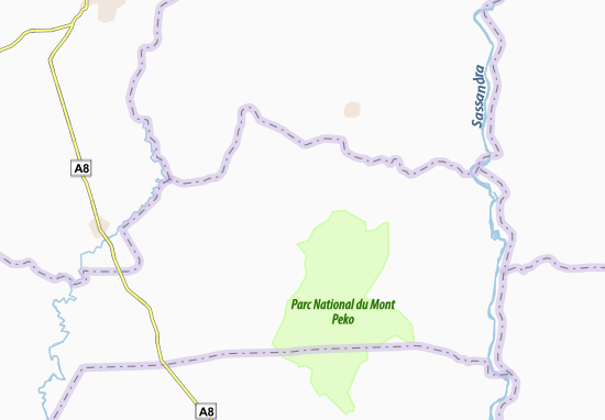 Goényé Map