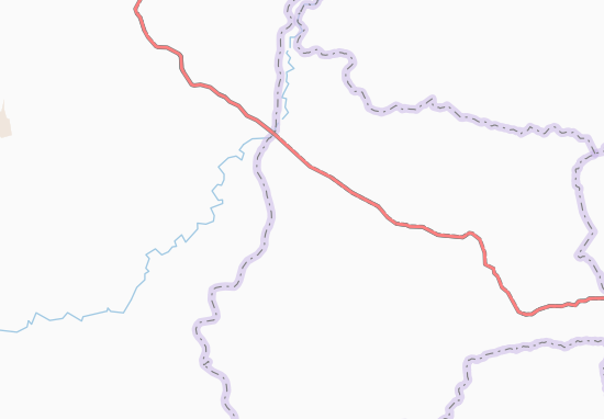 Kaart Plattegrond Boungba Kete